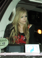 Avril y Brody en Boa Steakhouse