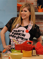 Avril cocina en The Rachael Ray Show