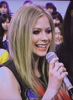 Avril en Music Station