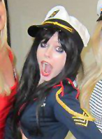 Fotos exclusivas de Avril disfrazada en Halloween de 2010