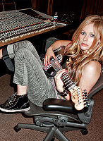 Avril está en el estudio con Will.i.am