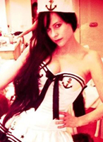 Avril se disfraza en Halloween