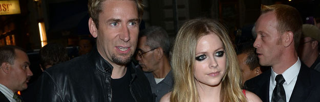 Avril con Chad en la ceremonia Annual Songwriters Hall Of Fame
